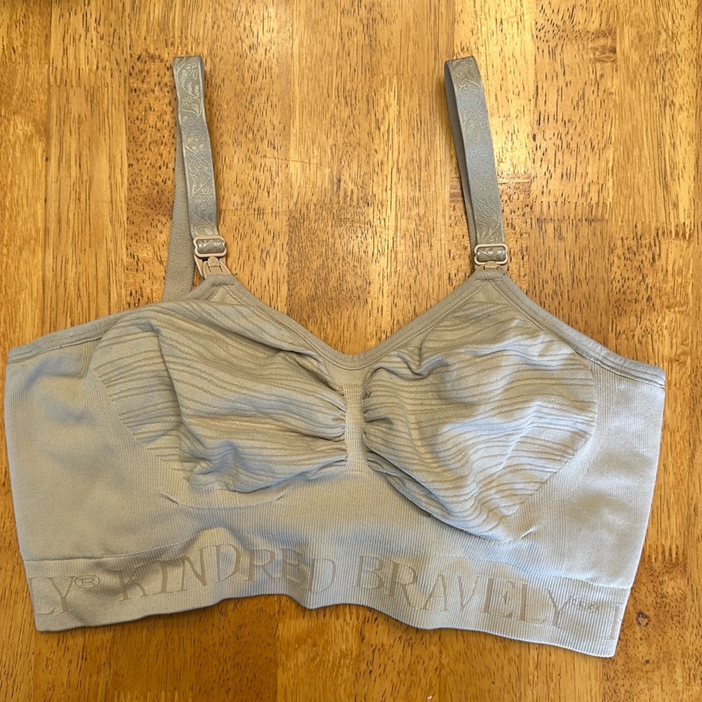 Kindred Bravely Sublime Nursing Pumping Bra Tan Medium